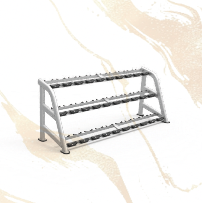 61A53A 3-Tier Dumbbell Rack (15-Pair)