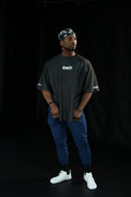 Golden Era Classic Waffle Rag Top - Charcoal Black