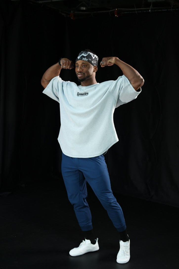 Golden Era Classic Waffle Rag Top - Storm Grey