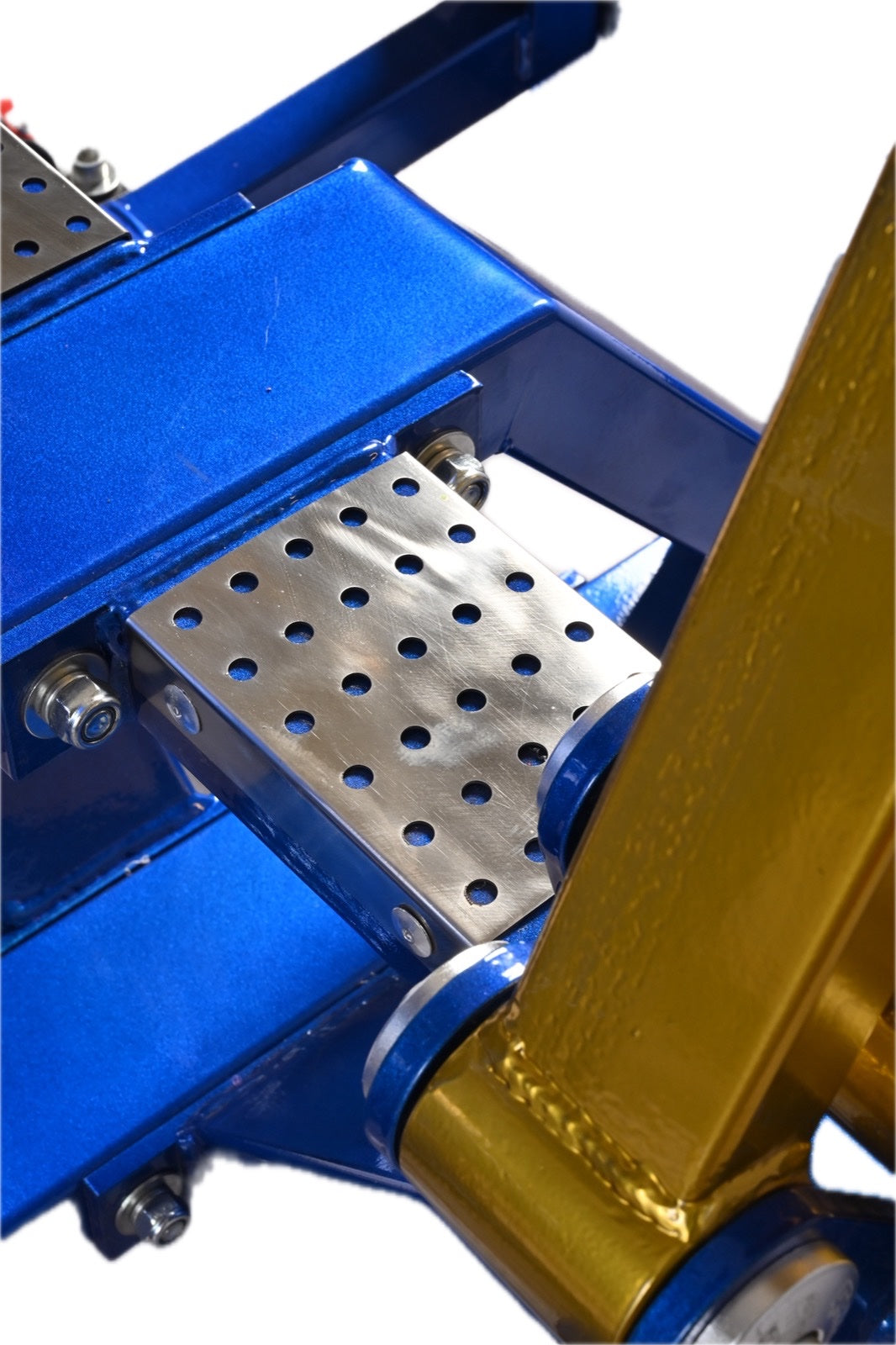 Classic Era ISO Lateral Row in Royal blue, footplate detail