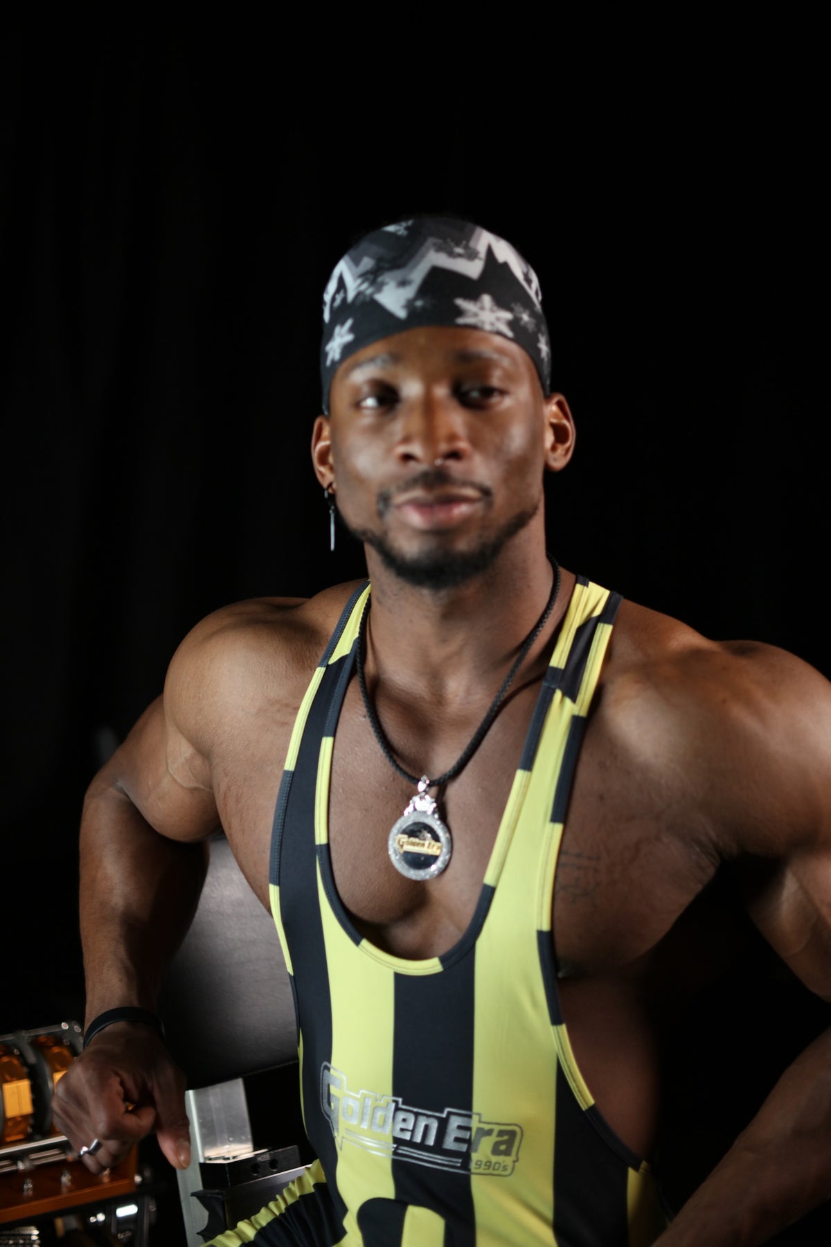 Competition Singlet, close-up of the chest print